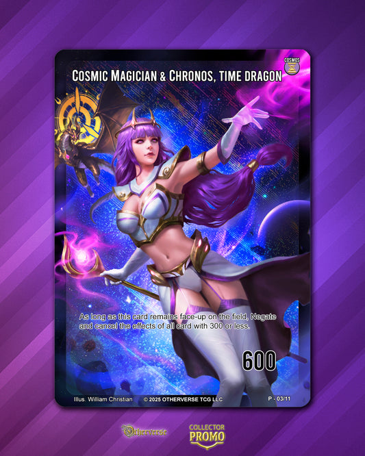 Cosmic Magician & Chronos Time Dragon (Collector Promo July 2025)
