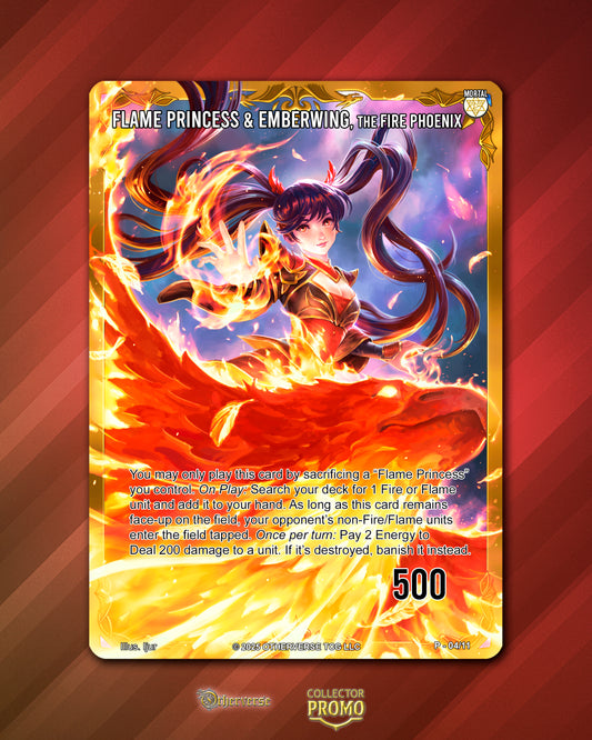 Flame Princess & Emberwing, the Fire Phoenix (Collector Promo August 2025)